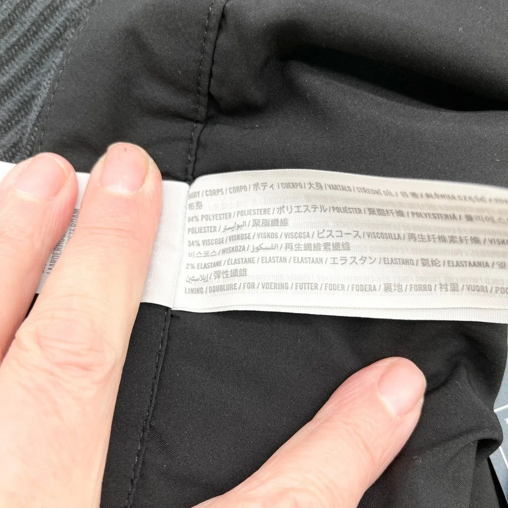 Abercrombie Fitch Flannel Skort Womens Large Plaid Dark Academia Preppy School - Picture 10 of 12